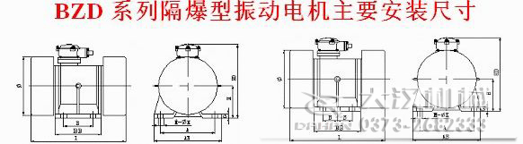 BZD防爆振動(dòng)電機(jī)